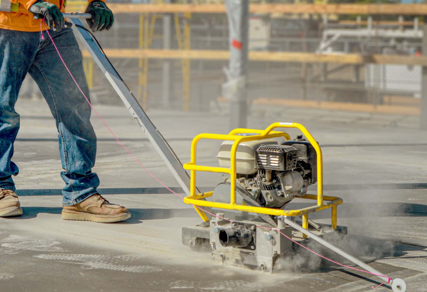 Asphalt Concrete Road Cutting